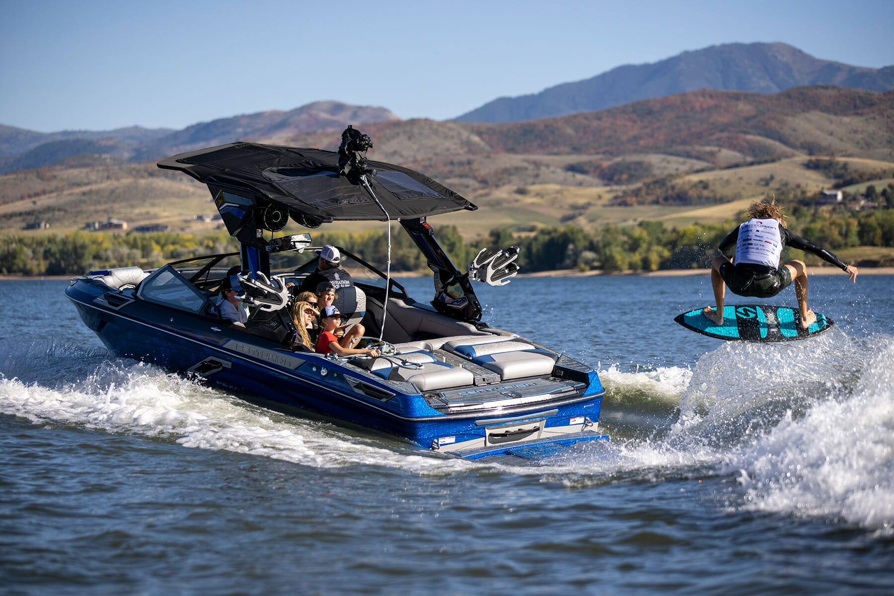 2024 WWSC Day 2 Recap: Wakeboarding on a boat.